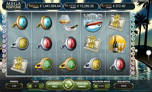 Spill Mega Fortune Jackpot slot